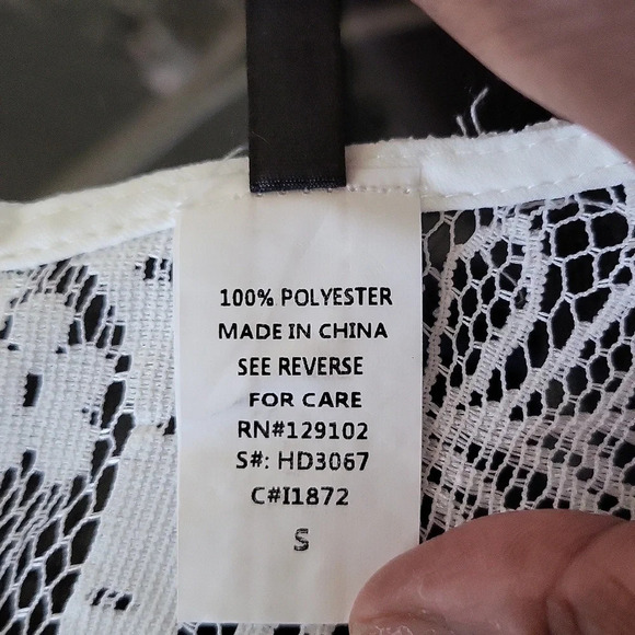 KTOO Fringe Lace "See Through" Dress (Size S) - Picture 10 of 11